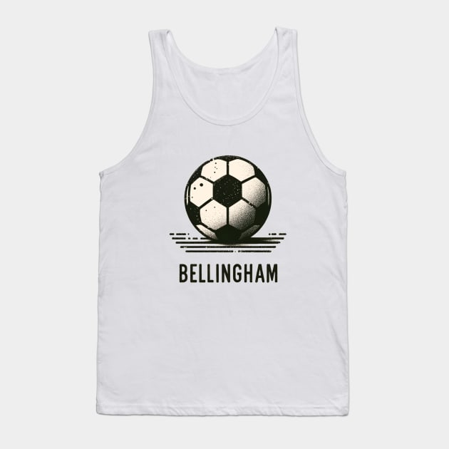 Bellingham Soccer Tank Top by Retro Travel Design